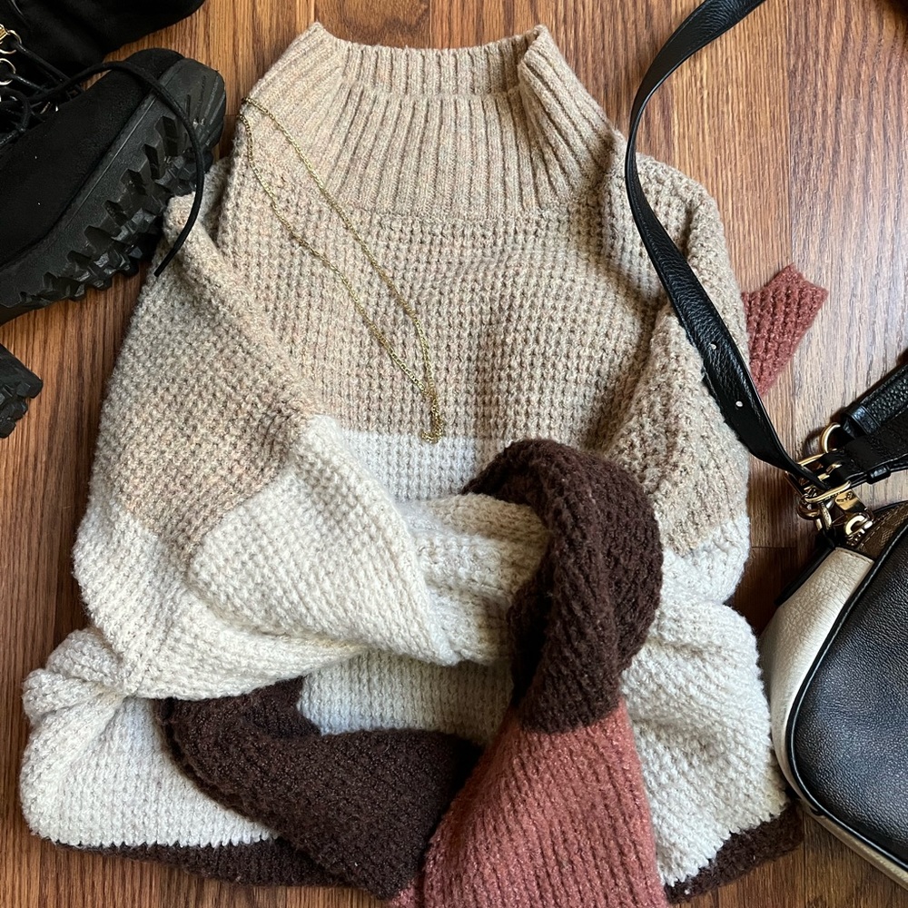 Sweater turtle neck